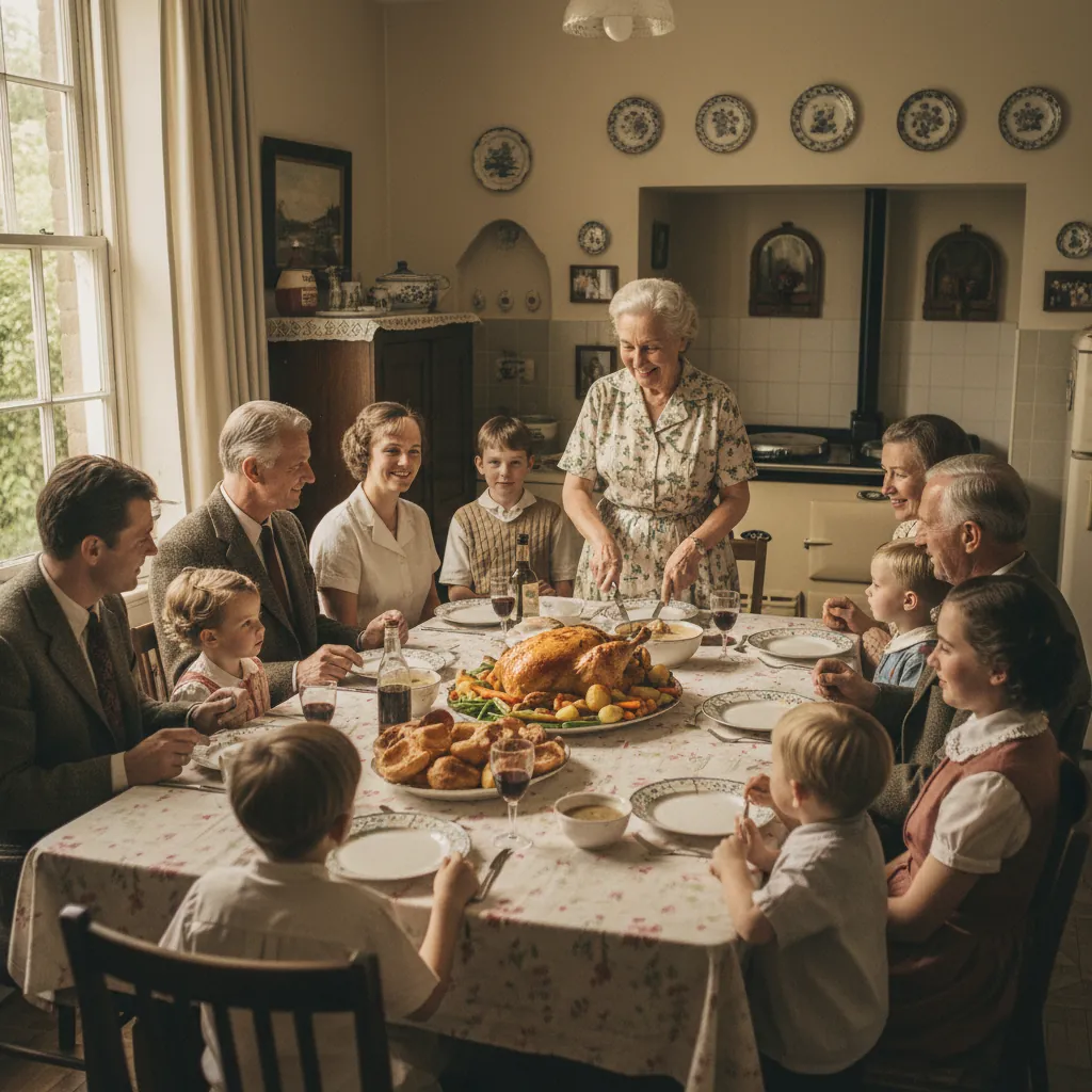 Illustration for The Sunday Roast and the Whole Family