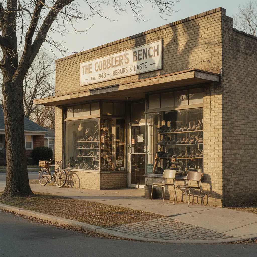 Illustration for The Shoe Repair Shop That Lasted Decades