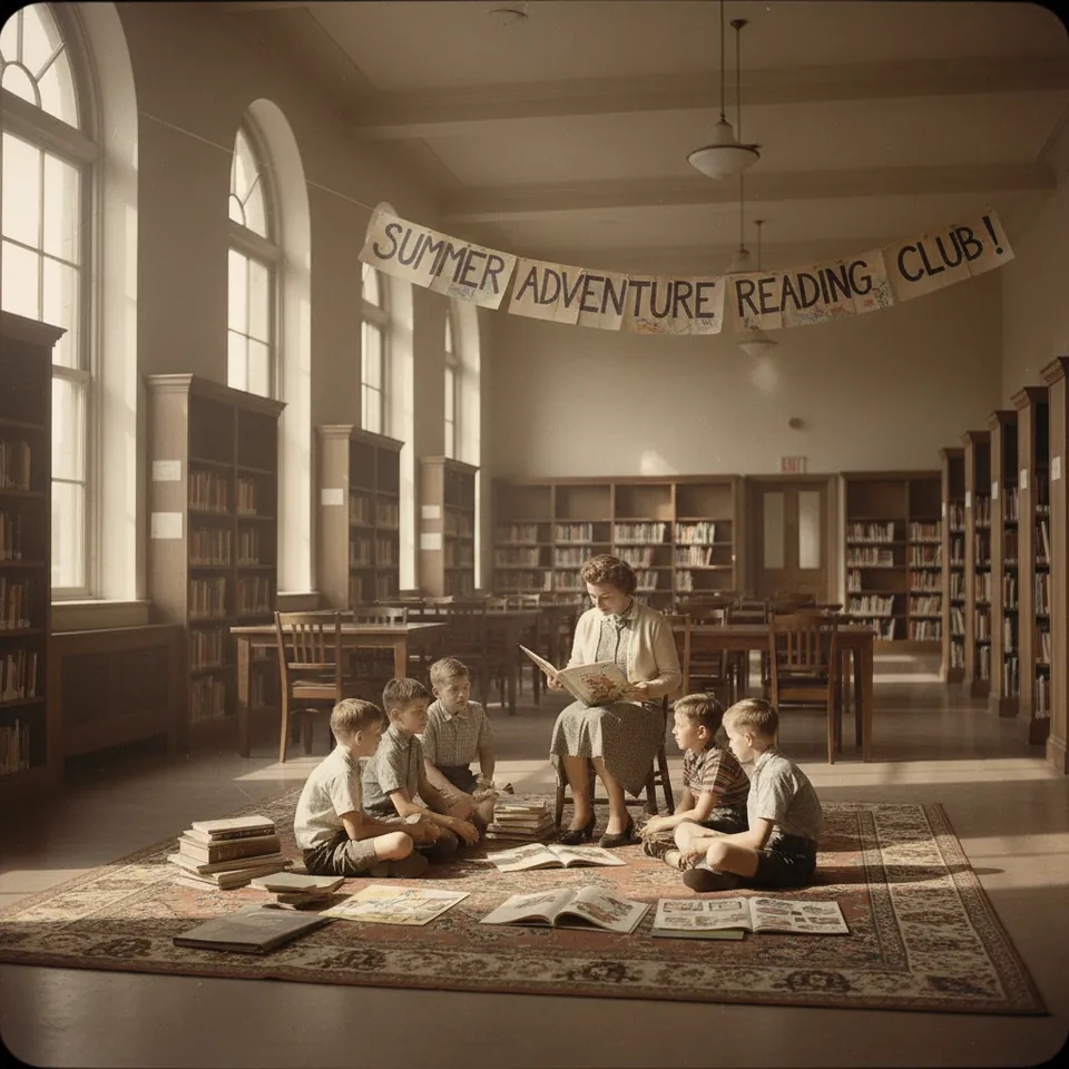 Illustration for The Library Summer Reading Programme