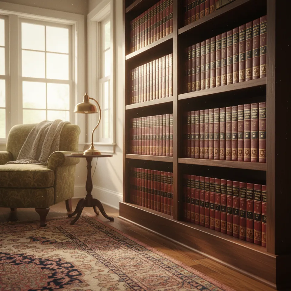 Illustration for The Britannica Set as a Snapshot of Its Time