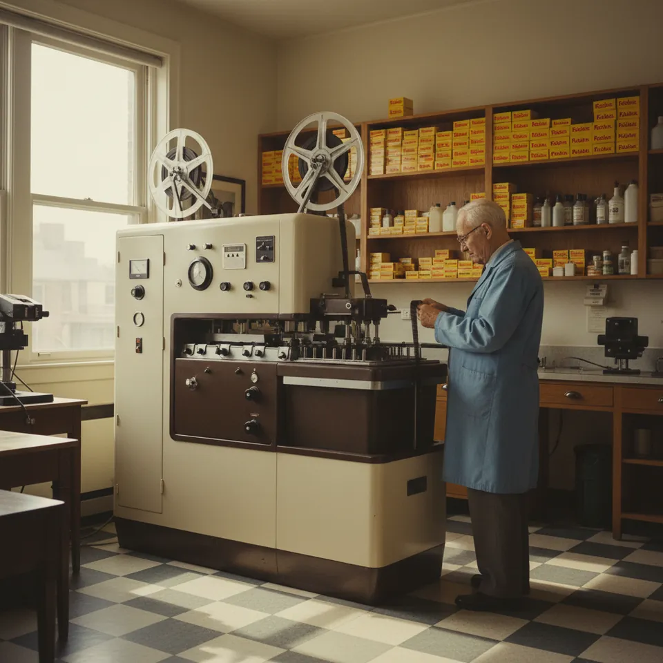 Illustration for Kodak Film and the Photo Lab