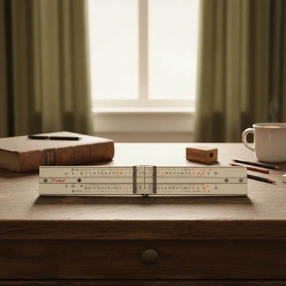 Illustration for The Slide Rule Before Pocket Calculators
