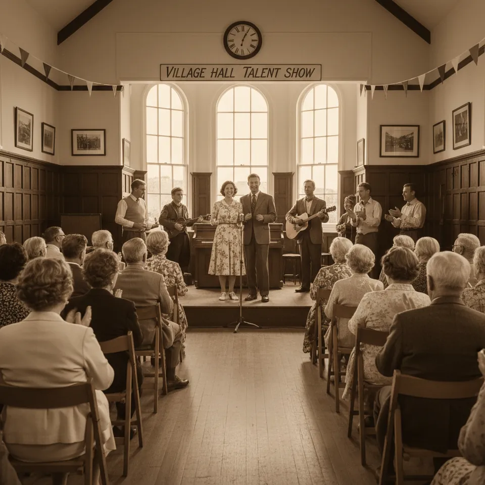 Illustration for The Village Hall Talent Show